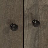 vidaXL 3 kosi kredence svetlo siva 60x33,5x75 cm masivni les Mango | Shoptok.si