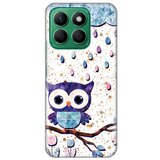  torbica silikonska print skin za honor X8b owl | ePonuda.com