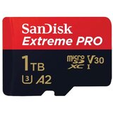 San Disk Extreme PRO microSDXC 1TB Class 10 UHS-I U3 V30 A2 4K UHD SDSQXCD-1T00-GN6MA spominska kartica | Shoptok.si