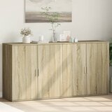 vidaXL Komoda 2 kom sonoma hrast 79x38x80 cm od konstruiranog drva Cijene