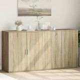 vidaXL Komoda 2 kosa sonoma hrast 79x38x80 cm inženirski les | Shoptok.si