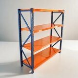 SUPERHOME 200x200x60cm 4x200kg Potpuno Metalna Montažna Polica Slike