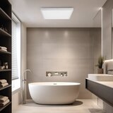  Brilagi-LED Prigušiva kupatilska lampa FRAME SMART LED/50W/230V IP44 bela + daljinski upravljač | Eponuda.com
