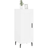 vidaXL Komoda bela 34,5x34x90 cm inženirski les | Shoptok.si