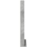 Cd ormar 2 kom. Betonska siva 33 x 23,5 x 175 cm | shoptok.hr
