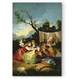  Slika - Francisco Goya – The Washerwomen 60x90 Na talijanskom platnu | shoptok.hr