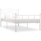  Za krevet bijeli metalni 90 x 200 cm Cijene