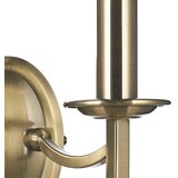  Där Lighting AMB0975 - Zidno svetlo AMBASSADOR 2xE14/40W/230V mesing | Eponuda.com