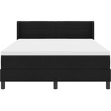  Krevet s opruga kutije s uzglavljem Crna 200 x 160 cm tkanina | shoptok.hr