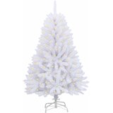  Umjetno božićno drvce Bijelo 150 cm PVC i metal | shoptok.hr