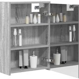  Kopalni&amp;scaron;ka ogledalna omara Siva Sonoma 43 x 16 x 62.5 cm, (5000233059) Slike