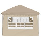  Rastezljivi šator za zabave 575 x 288 x 245 cm Krem | shoptok.hr