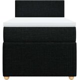  Box spring krevet s madracem crni 90x190 cm od tkanine | shoptok.hr