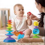 Woopie baby šareni toranj puzzle obrazovna piramida 18m+ | shoptok.hr