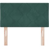  Uzglavlje Tamnozelena 80 cm Baršun | shoptok.hr