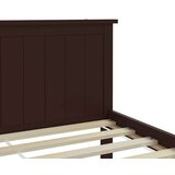  Posteljni okvir temno rjav iz trdne borovine 100x200 cm, (20644852) | Shoptok.si