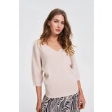 Marisse WOMEN'S SWEATER Z-SW-4816 BEIGE Cene