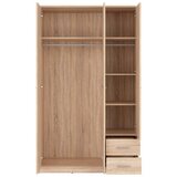 MID.YOU omara s klasičnimi vrati, hrast sonoma | Shoptok.si