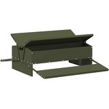 Feeder s nogom za piliće Maslinasto zelena 75 x 53 x 20,5 cm | Eponuda.com