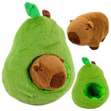  Plišana igračka 2 u 1 Zeleni avokado s kapibarom 35 cm | shoptok.hr