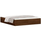  Za krevet smeđi hrast 180 x 200 cm veliki bračni | shoptok.hr