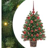 vidaXL Umestno božično drevo med 150 LED Zelena 75 cm PE in PVC, (5000067490) Cene
