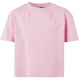 Urban Classics Kids Girls Organic Oversized Pleat Tee girlypink Cijene