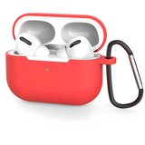 IZMAEL.eu Silikonska mekana futrola s držačem za AirPods 2 / AirPods 1 - Crvena Cijene