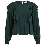 Vila Topi & Bluze Payton Top - Darkest Spruce Zelena Cene
