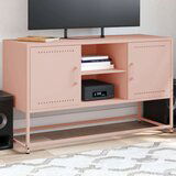 vidaXL TV omarica roza 100,5x39x60,5 cm jeklo Cene