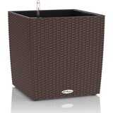 LECHUZA Okrasni lonec CUBE Cottage 30 komplet - Rjava | Shoptok.si