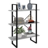 Ormarić za knjige boja hrasta 80x30x105 cm konstruirano drvo | shoptok.hr