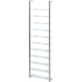 Spinder Design Kovinska polica v srebrni barvi 46 cm Cubic – | Shoptok.si