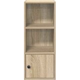  Regal za knjige boja hrasta 31x24x77 cm od konstruiranog drva | Eponuda.com