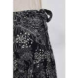 Marisse Patterned Viscose Skirt L-Sc-3719 Black | Eponuda.ba