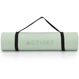 Srajda za jogo, vadbo in fitnes, protizdrsni material, 183x61 cm, podloga za pilates, barva: svetlo zelena (menta)., (5000218165)