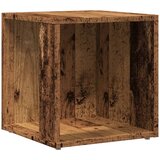  Bočni stolić boja starog drva 33 x 33 x 34 cm konstruirano drvo | shoptok.hr
