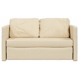  Podni kauč na razvlačenje 2-u-1 krem 112x174x55 cm od tkanine | shoptok.hr