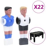 vidaXL Igralci za namizni nogomet za 15,9 mm palice 22 kosov | Shoptok.si