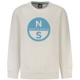 North Sails dječji zip-up sweatshirt, bijeli | shoptok.hr