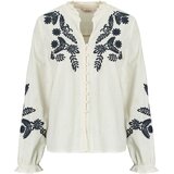 Only Topi & Bluze ONLGIRU L/S EMBROIDERY Bež Cene