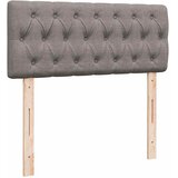  Krevet s oprugama i madracem smeđesivi 120 x 190 cm od tkanine | shoptok.hr