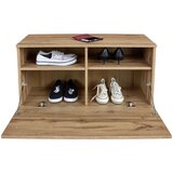 Mömax Garderobna Klop Venedig, Hrast Wotan | Shoptok.si