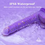 Tracy's Dog jelivoy - realistični vibrator - 22cm (ljubičasta) | shoptok.hr