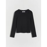 Reserved Girls` blouse - črna Cene