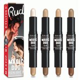 Rude Cosmetics stik za konturisanje i hajlajt magic duo