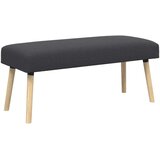  Klupa Jednobojno Tamnosiva 110 x 40 x 46 cm Bouclé | Eponuda.com
