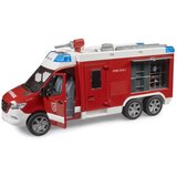 Bruder Vatrogasni kombi Mercedes Benz Sprinter sa pumpom, zvučnim i svetlosnim efektima | Eponuda.com
