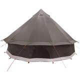 Tipi šator Smeđa siva 300 x 300 x 200 cm Poliester i čelik | shoptok.hr