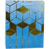  Paper Gift Bag Geometric Patterns Gold 32 x 26 x 12 cm | shoptok.hr